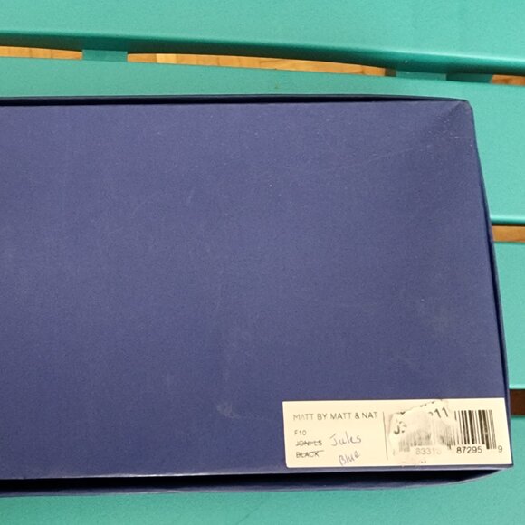 Matt by Matt & Nat Blue Vegan Leather Wallet - Picture 5 of 6